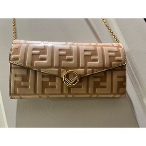 Fendi wallet on a chain